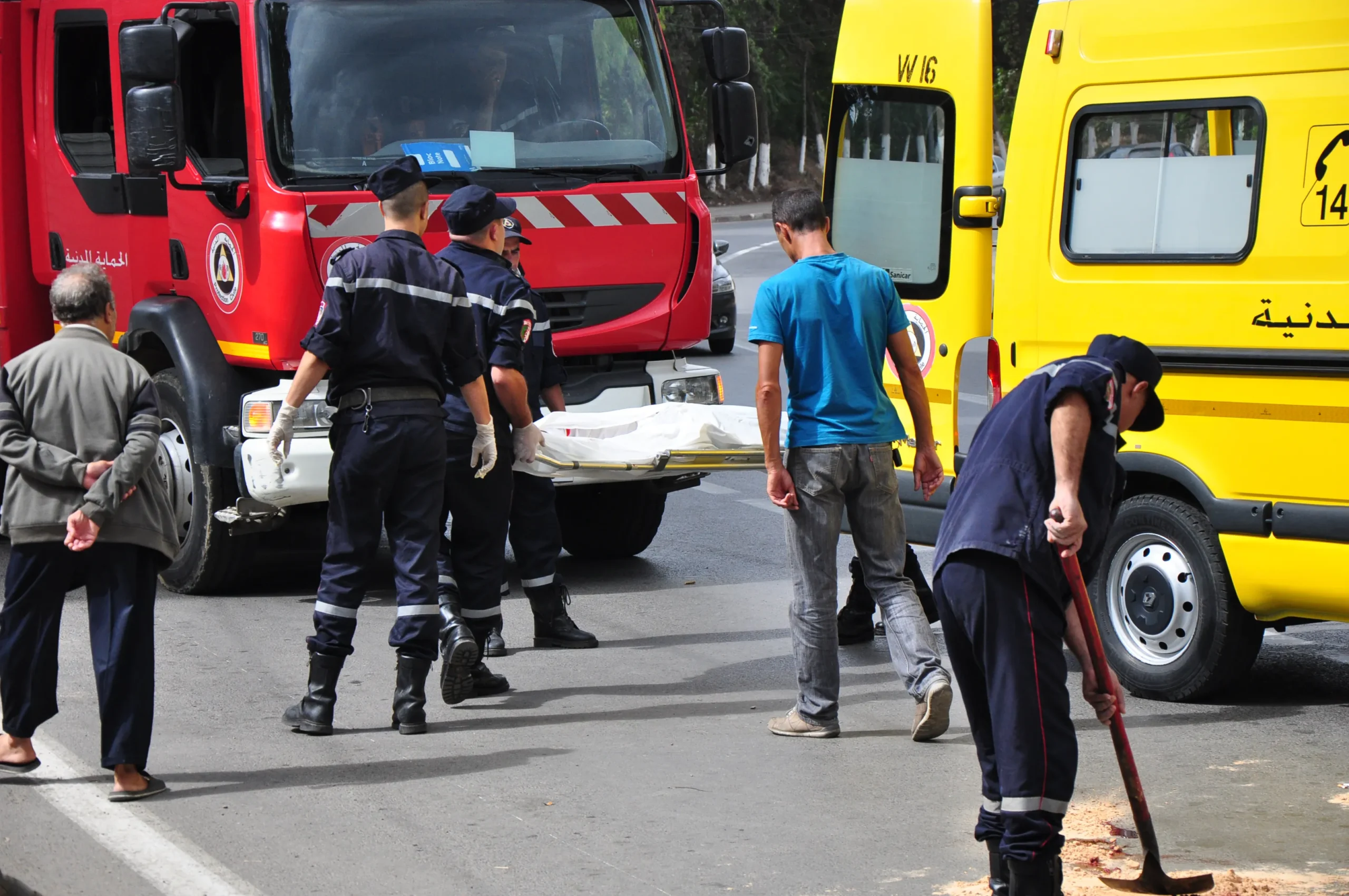 حوادث De la Route: Lourd Bilan Durant Les Dernières 24 H